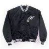 Starter San Antonio Spurs 80s Full-Snap Black Satin Jacket