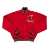 Starter St Louis Cardinals 80’s Full-Snap Red Satin Jacket