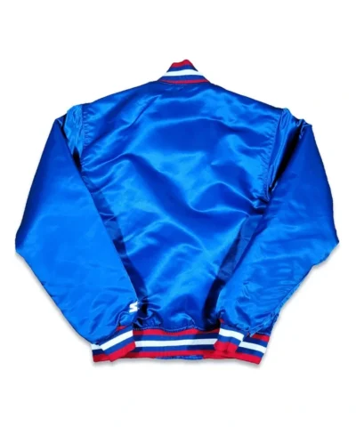 Winnipeg Jets 80’s Blue Satin Jacket