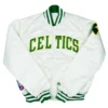 90’s Boston Celtics White Jacket For Sale