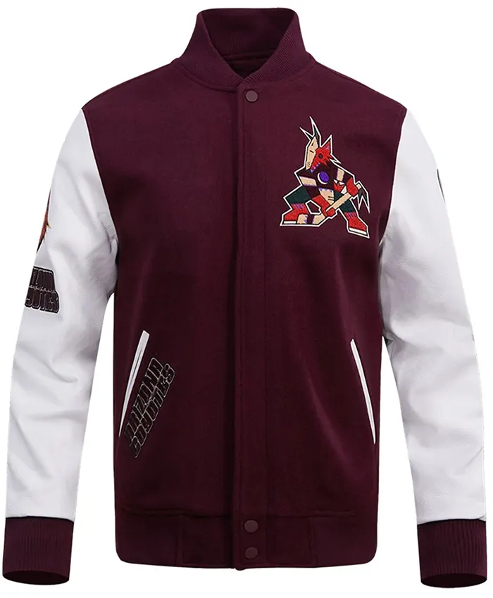 Arizona Coyotes Varsity Wool Jackets