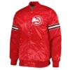 Pick & Roll Atlanta Hawks Red Full-Snap Jacket