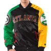 Atlanta Hawks Ty Mopkins Colorblock Varsity Jacket