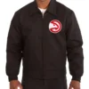 Workwear Atlanta Hawks Black Full-Zip Cotton Jacket