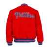 1949 Philadelphia Phillies Red Varsity Wool Jacket