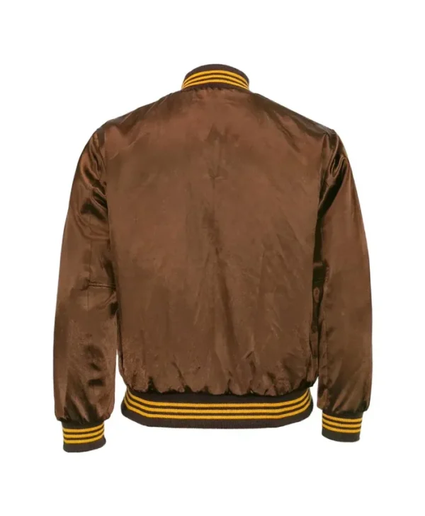 1969 San Diego Padres Brown Satin Jacket