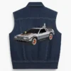 Back to the Future DeLorean Denim Vest