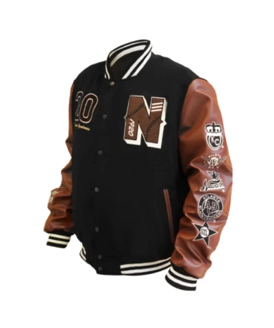 Shop Baseball Negro League Wool and Leather Varsity Jacket