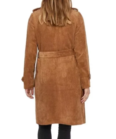 Women’s Tobacco Brown Trench Coat