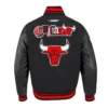 Chicago Bulls City Ransom Classic Rib Varsity Jacket