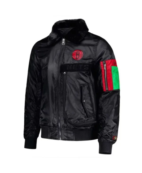 Brooklyn Nets Ty Mopkins BHM Jacket