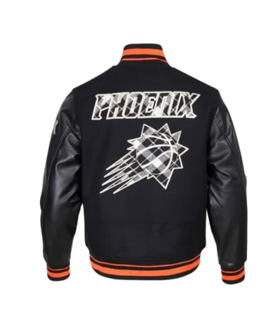 Phoenix Suns Prep Varsity WoolLeather Jacket