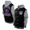 Throwback Prep Sacramento Kings Black Hoodie Jacket