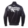 Brooklyn Nets Souvenir Satin Gray Jacket