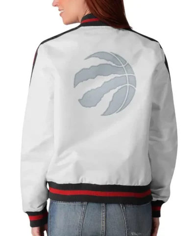 Toronto Raptors Home Town Satin Black Jacket