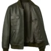 Bomber Leather Jacket For Mens Classic