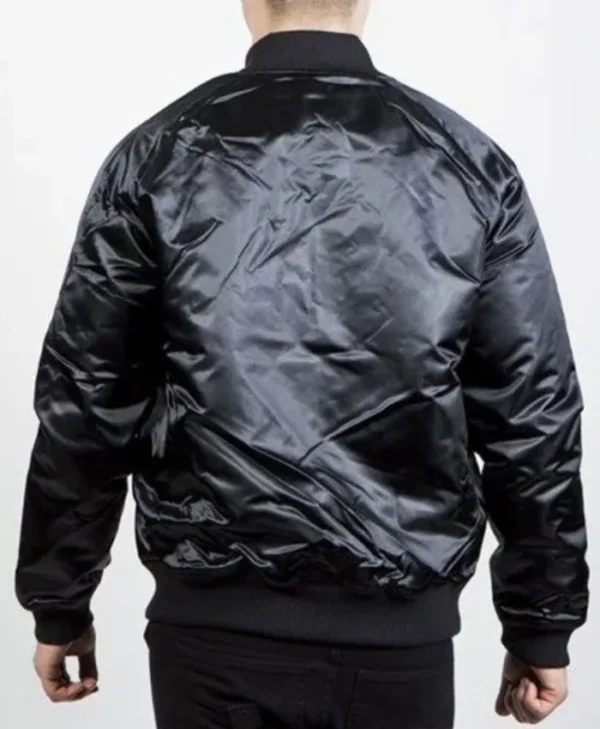 Boston Celtics Black Tonal Satin Jacket