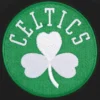 Boston Celtics Black and White WoolLeather Varsity Jacket