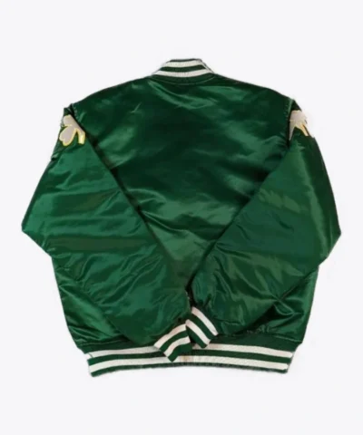 Boston Celtics Bomber Black Jacket