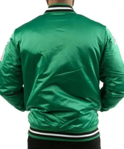 Boston Celtics Champ City Green Satin Jacket