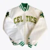 Boston Celtics Bomber Green Jacket