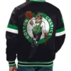 Boston Celtics Home Game Black Varsity Jacket