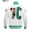 Boston Celtics Mashup Classic Rib Satin Jacket