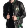 Boston Celtics Metallic Black Jacket