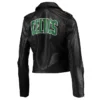Boston Celtics Motorcycle Full-Zip Black Jacket