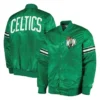Pick & Roll Boston Celtics Kelly Green Satin Jacket