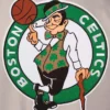 Shop Boston Celtics GrayBlack Poly Twill Jacket