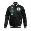 Boston Celtics Retro Classic Rib Satin Jacket