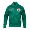 GreenBlack Boston Celtics Souvenir Full-Snap Jacket