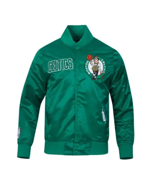 GreenBlack Boston Celtics Souvenir Full-Snap Jacket