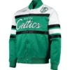 Boston Celtics Special Script Full-Snap Kelly Green Jacket