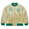 Team OG 2.0 Boston Celtics Lightweight Full-Zip Satin Gold Jacket