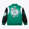 Boston Celtics Team Origins Green Satin Jacket