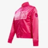 Shop Boston Celtics Triple Pink Satin Jacket