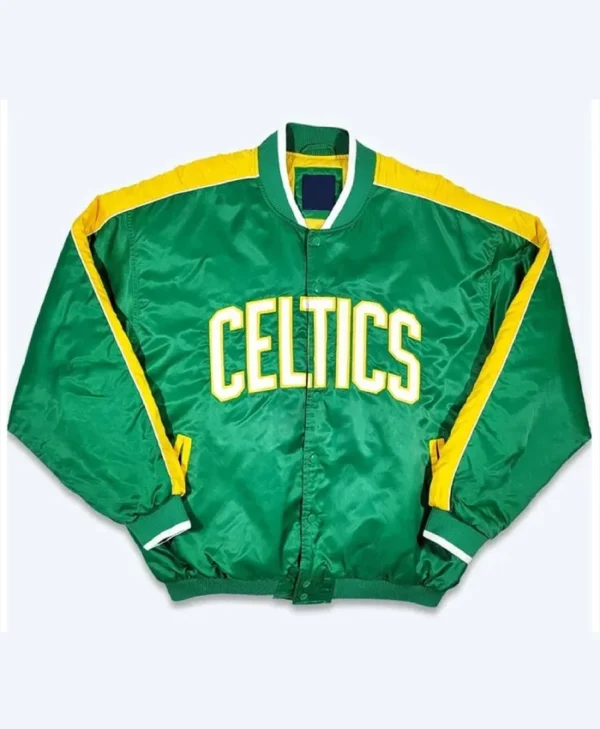 Vintage NBA Classic Boston Celtics Satin Green Jacket