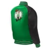 Boston Celtics Youth Kelly Green Satin Jacket