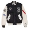 Shop New Era Brooklyn Nets Full-Zip Bomber Jacket