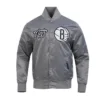 Brooklyn Nets Souvenir Satin Jacket