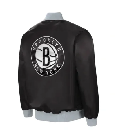 Brooklyn Nets The Ambassador Satin Jacket