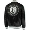 Brooklyn Nets The Offensive Black Satin Jacket