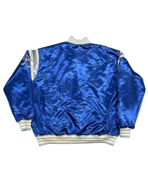 Brooklyn Nets Tip Tops Two Blue Satin Jacket