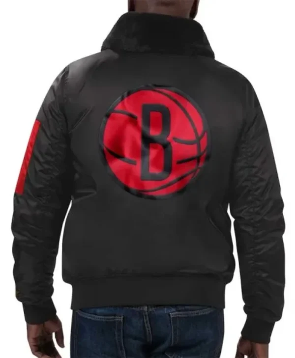 Brooklyn Nets Ty Mopkins BHM Full-Zip Jacket
