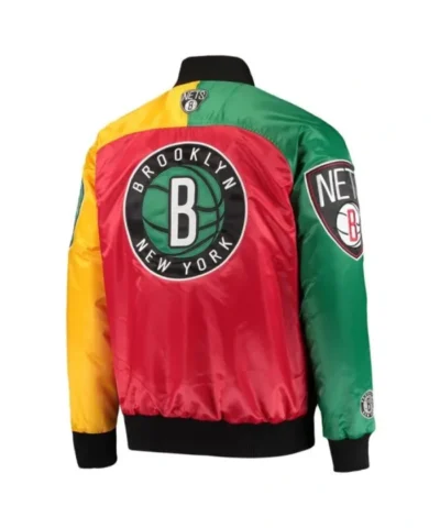 Ty Mopkins Brooklyn Nets Satin Jacket