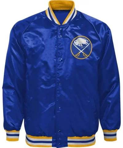 Buffalo Sabres Varsity Satin Jackets