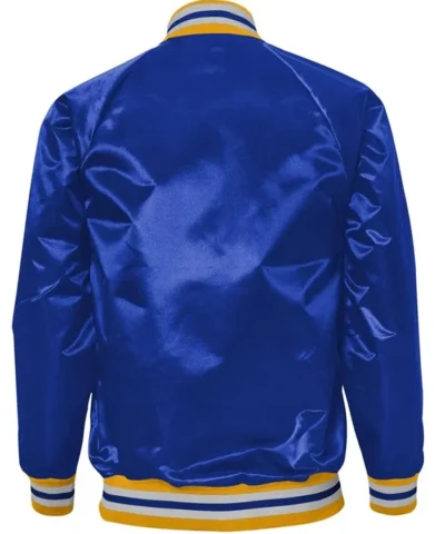 Buffalo Sabres Varsity Satin Jackets Back