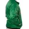 Buy Boston Celtics Full-Zip Green Satin Varsity Jacket